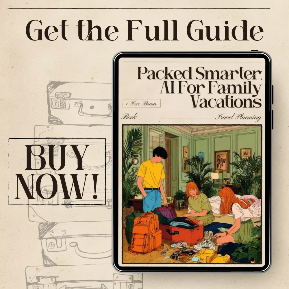 Packed Smarter: AI for Family Vacations — Digital Guide for Stress-Free Family Travel, AI Packing System, Smart Packing Lists, Family Travel Planner