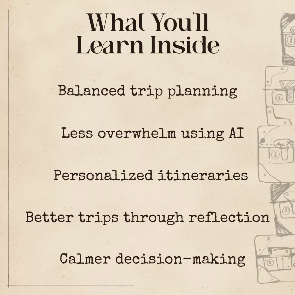 Smart Vacay: Using AI to Keep Your Vacation Stress-Free – Digital Travel Guide, AI Trip Planner eBook, Stress-Free Vacation Checklist, Printable & Instant Download