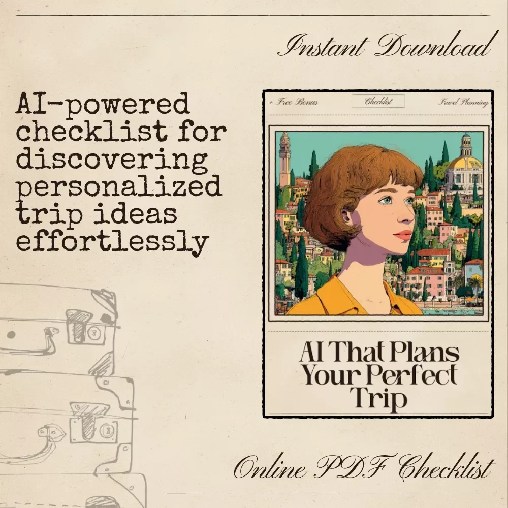 AI That Plans Your Perfect Trip – Ultimate Travel Planning Checklist | Digital Download for Easy Trip Ideas | best ai for trip ideas