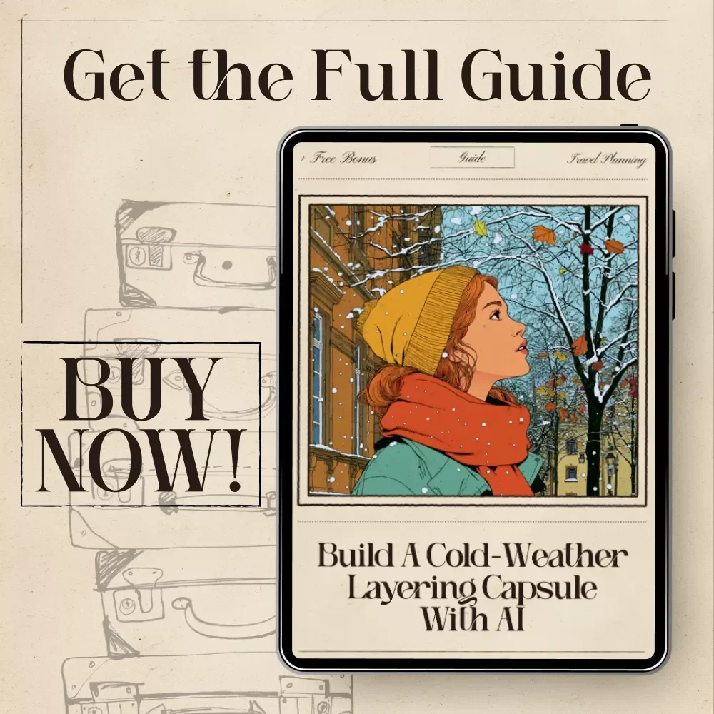 Build a Cold-Weather Layering Capsule with AI | Ultimate Winter Outfit Guide | AI for Cold Weather Layering Capsule Styling & Packing Help