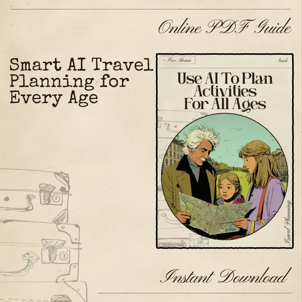 Use AI to Plan Activities for All Ages | Digital Travel Planning Guide | AI to Plan Trip Activities for All Ages for Families, Kids, and Seniors