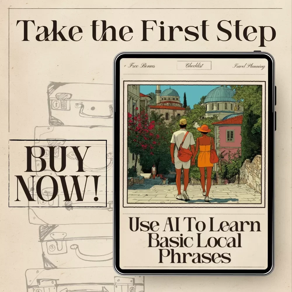 Use AI to Learn Basic Local Phrases | Travel Language Checklist | Instant Download Guide for Fast Phrase Learning | ai for learning basic local phrases