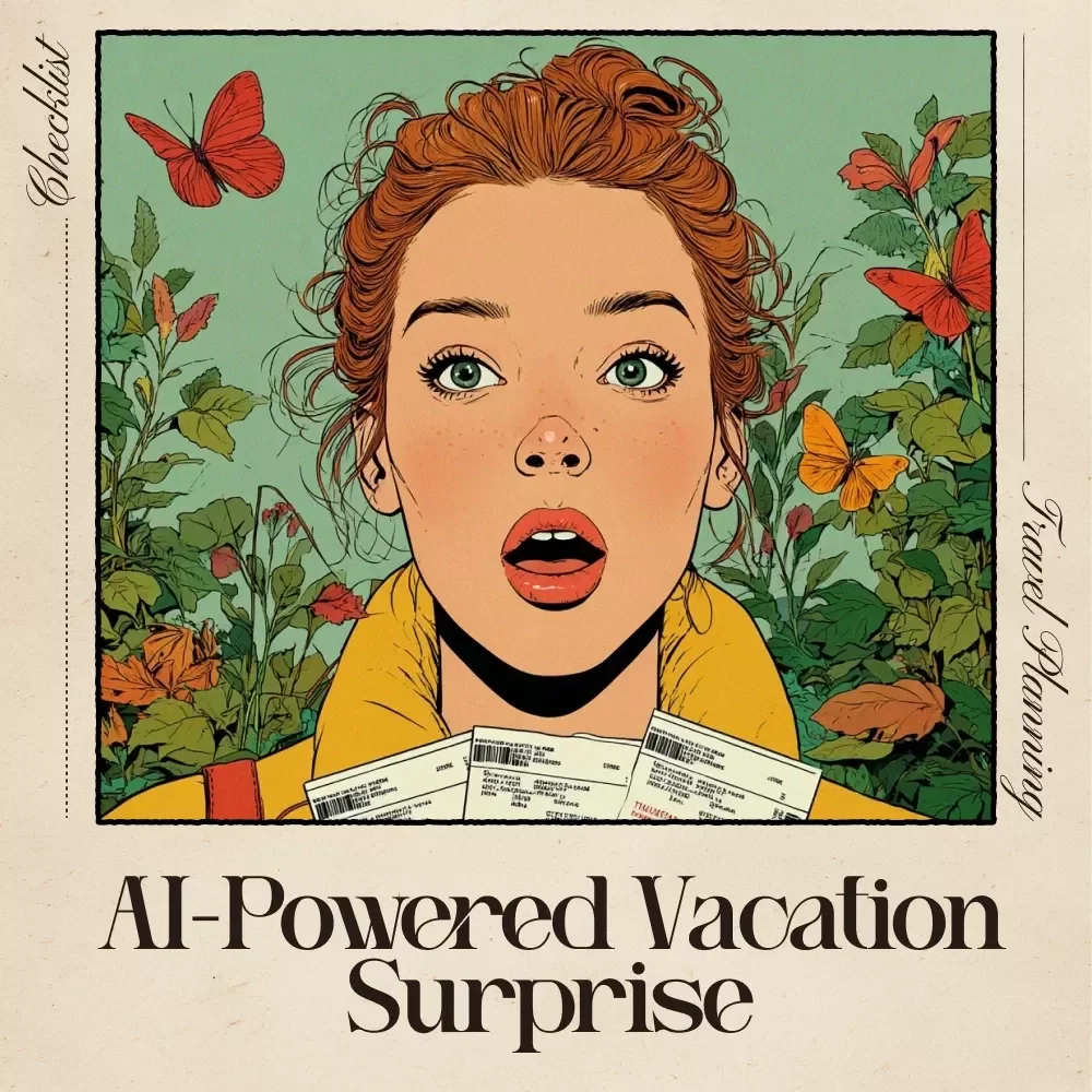 AI-Powered Vacation Surprise Checklist - The Ultimate Travel Planning Guide for Secret Getaways