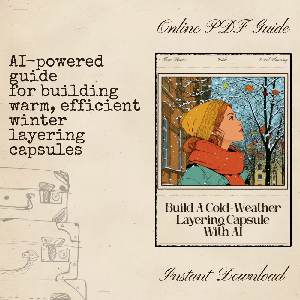Build a Cold-Weather Layering Capsule with AI | Ultimate Winter Outfit Guide | AI for Cold Weather Layering Capsule Styling & Packing Help