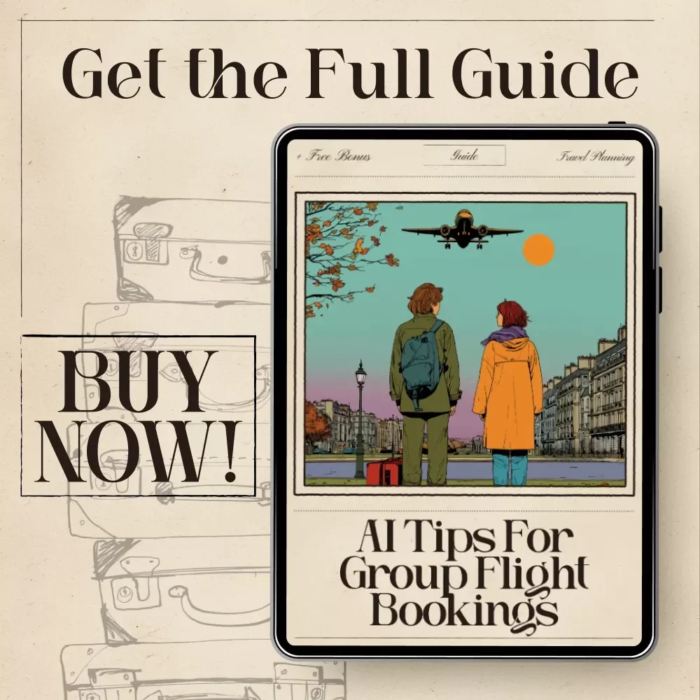 AI Tips for Group Flight Bookings: A Smart Guide to Using AI for Stress-Free Group Travel
