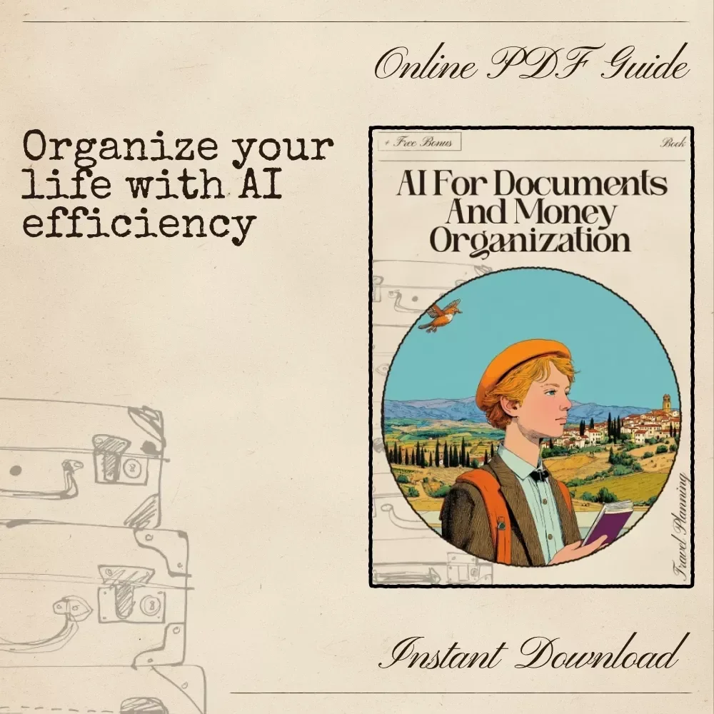 AI for Documents and Money Organization: Ultimate eBook Guide to Streamline Your Life, Simplify Finances, and Master Digital Organization