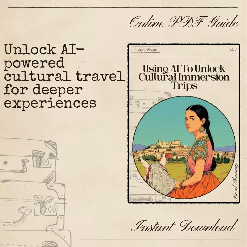 Using AI to Unlock Cultural Immersion Trips: A Complete Guide for Travelers