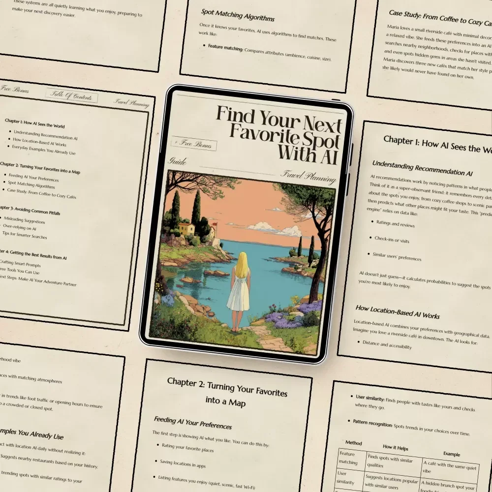 Find Your Next Favorite Spot with AI | Digital Guide to Smarter Discovery | Learn How to Use ai that finds places like your favorite spot for Food, Travel & Lifestyle