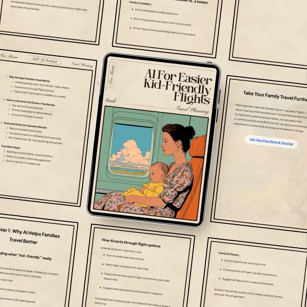 AI for Easier Kid-Friendly Flights: Your Guide to Finding Stress-Free Travel Routes for Families