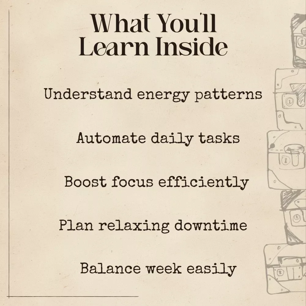 AI Days: Mastering the Art of Mixing Busy and Chill | Digital Download Guide, eBook & Checklist for Productivity, Balance & AI-Powered Planning