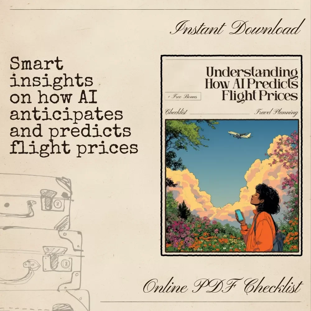 Understanding How AI Predicts Flight Prices Checklist | Digital Download Guide for Travelers, Researchers & Deal-Finders | how ai predicts flight prices