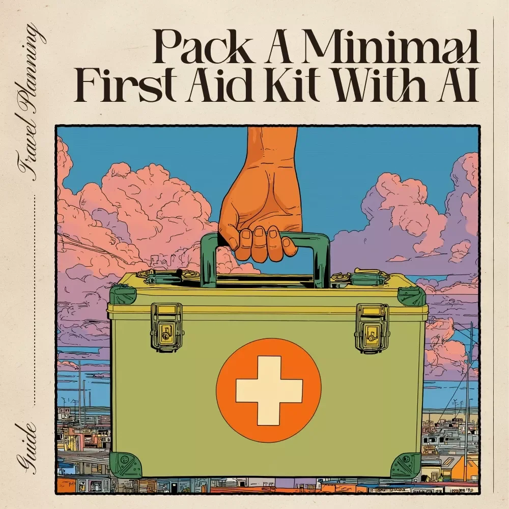 Pack a Minimal First Aid Kit with AI – Ultimate Guide to Using AI to Pack a First Aid Kit Minimally for Travel, Adventure & Everyday Safety