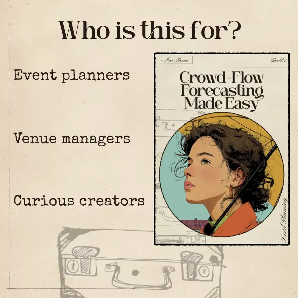 Crowd-Flow Forecasting Made Easy | Digital AI Prediction Checklist | ai for weather based crowd predictions for Smarter Event and Venue Planning