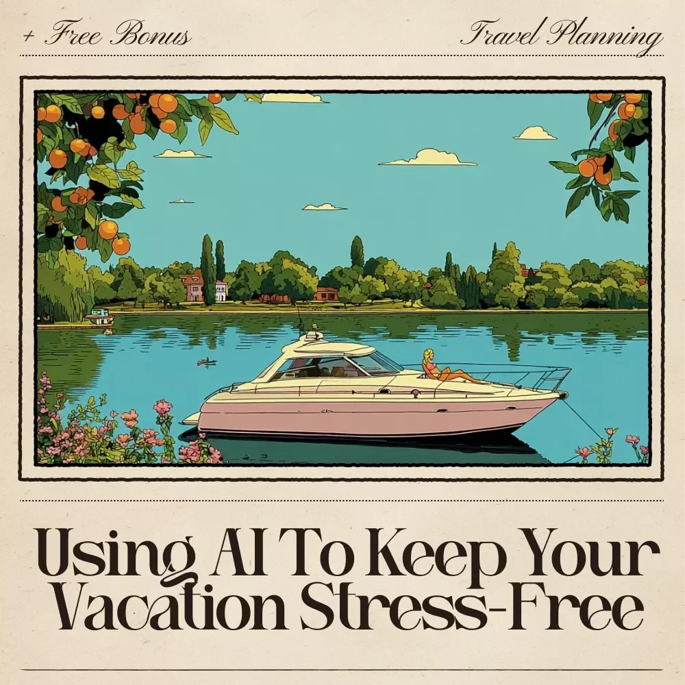 Smart Vacay: Using AI to Keep Your Vacation Stress-Free – Digital Travel Guide, AI Trip Planner eBook, Stress-Free Vacation Checklist, Printable & Instant Download