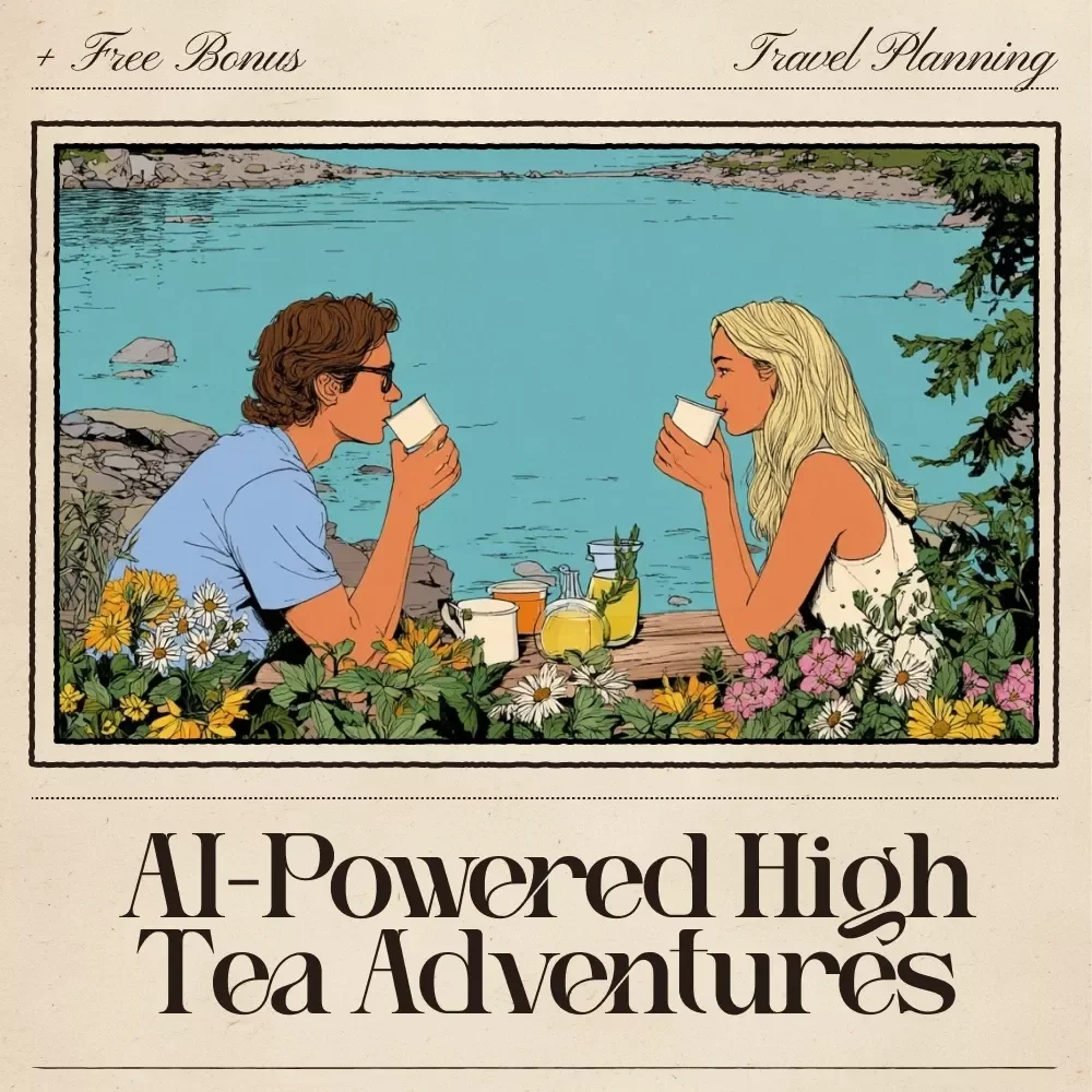 AI-Powered High Tea Adventures – Digital Travel Guide | Smart Planner for Elegant Global Tea Experiences | Instant Download for Culture and Taste Lovers | ai for high tea experiences around the world