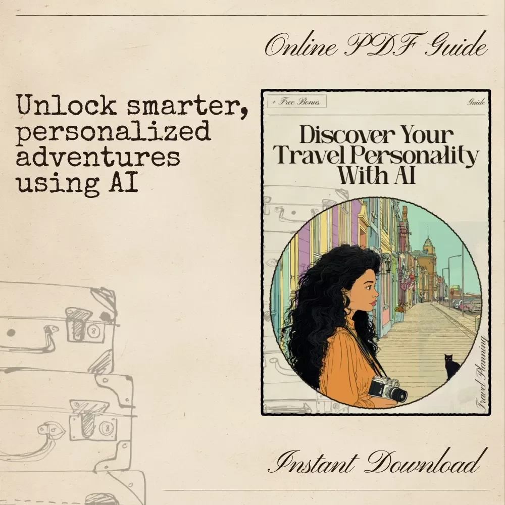 Discover Your Travel Personality with AI | Digital Guide for Self-Discovery, Smarter Trip Planning & Personalized Adventures | Use ai to discover your travel personality