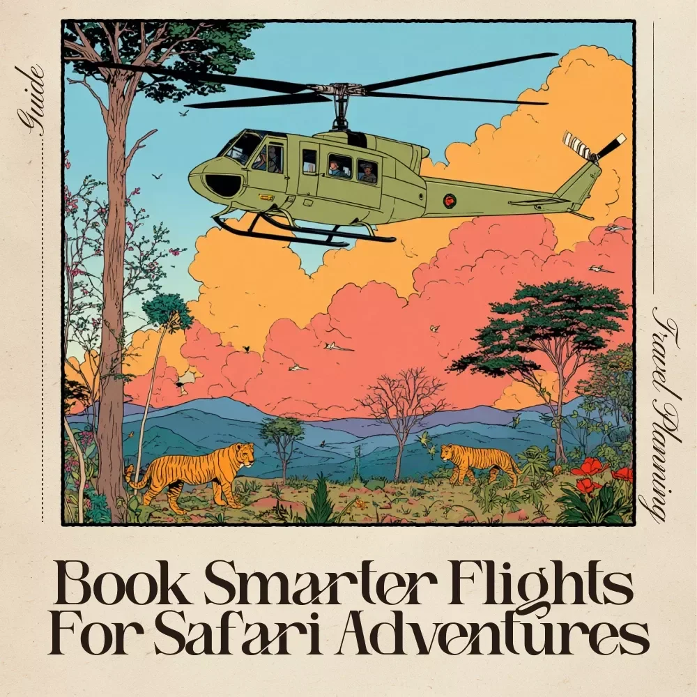 Book Smarter Flights for Safari Adventures — AI-Enhanced Travel Guide for Finding Flights for Safari Adventures, Expert eBook for Wildlife Trip Planning, Digital Download