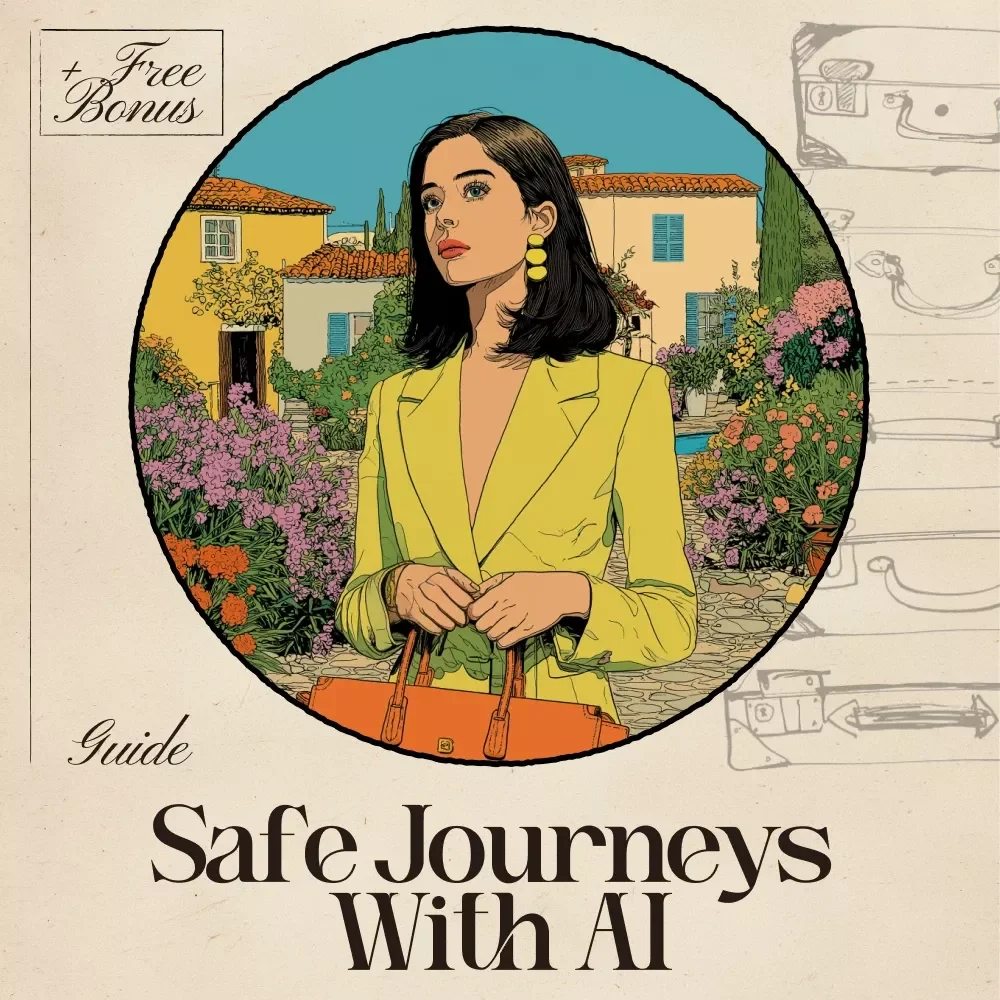 Smart Travels Safe Journeys with AI at Your Side | Digital Travel Safety Guide | ai to avoid travel scams and pickpockets for Confident and Secure Adventures