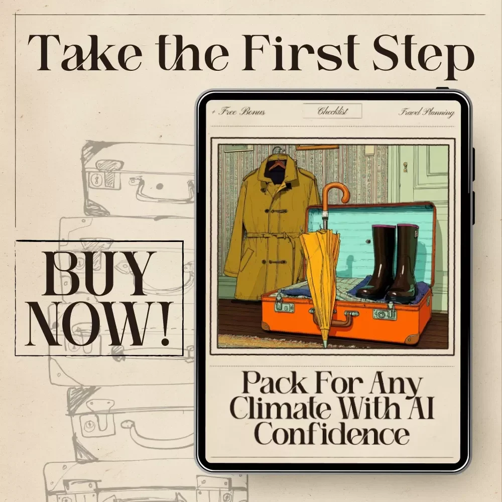 Pack for Any Climate with AI Confidence – Ultimate Checklist for AI for Packing for Multiple Climates