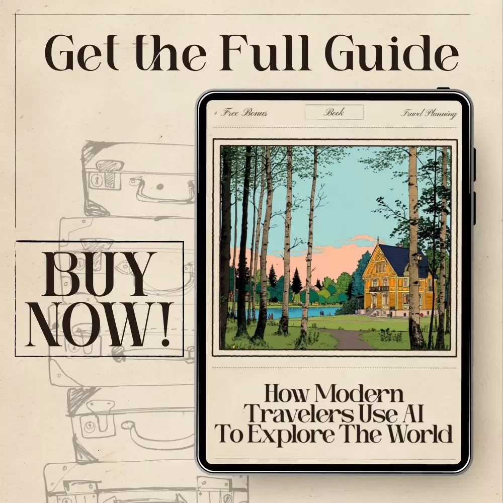 How Modern Travelers Use AI to Explore the World – Sustainable Travel eBook Guide for Eco-Conscious Planning | AI Tools for Sustainable Travel Planning | Digital Download