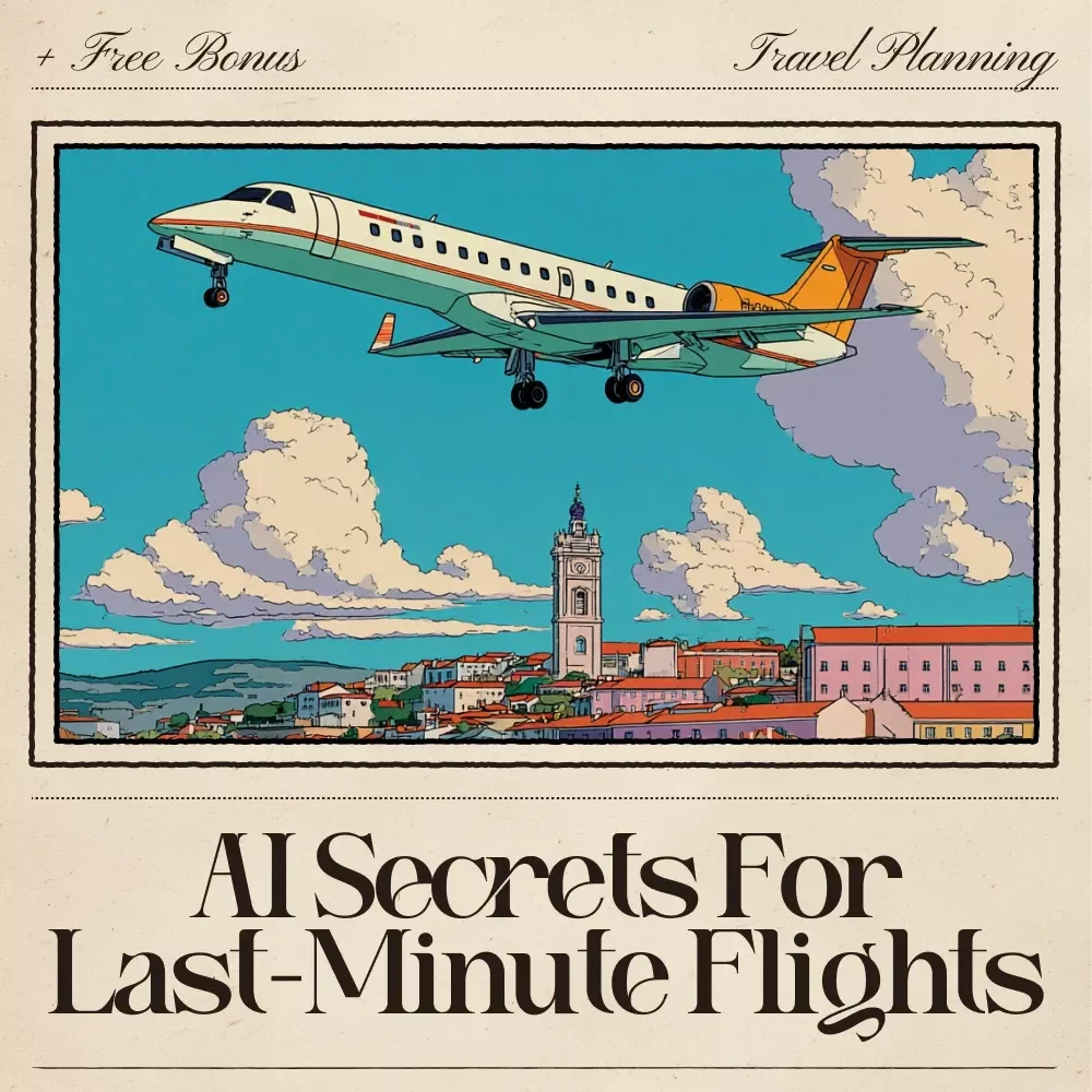 AI Secrets for Last-Minute Flights: The Ultimate Guide to Finding Last-Minute Flight Deals with AI