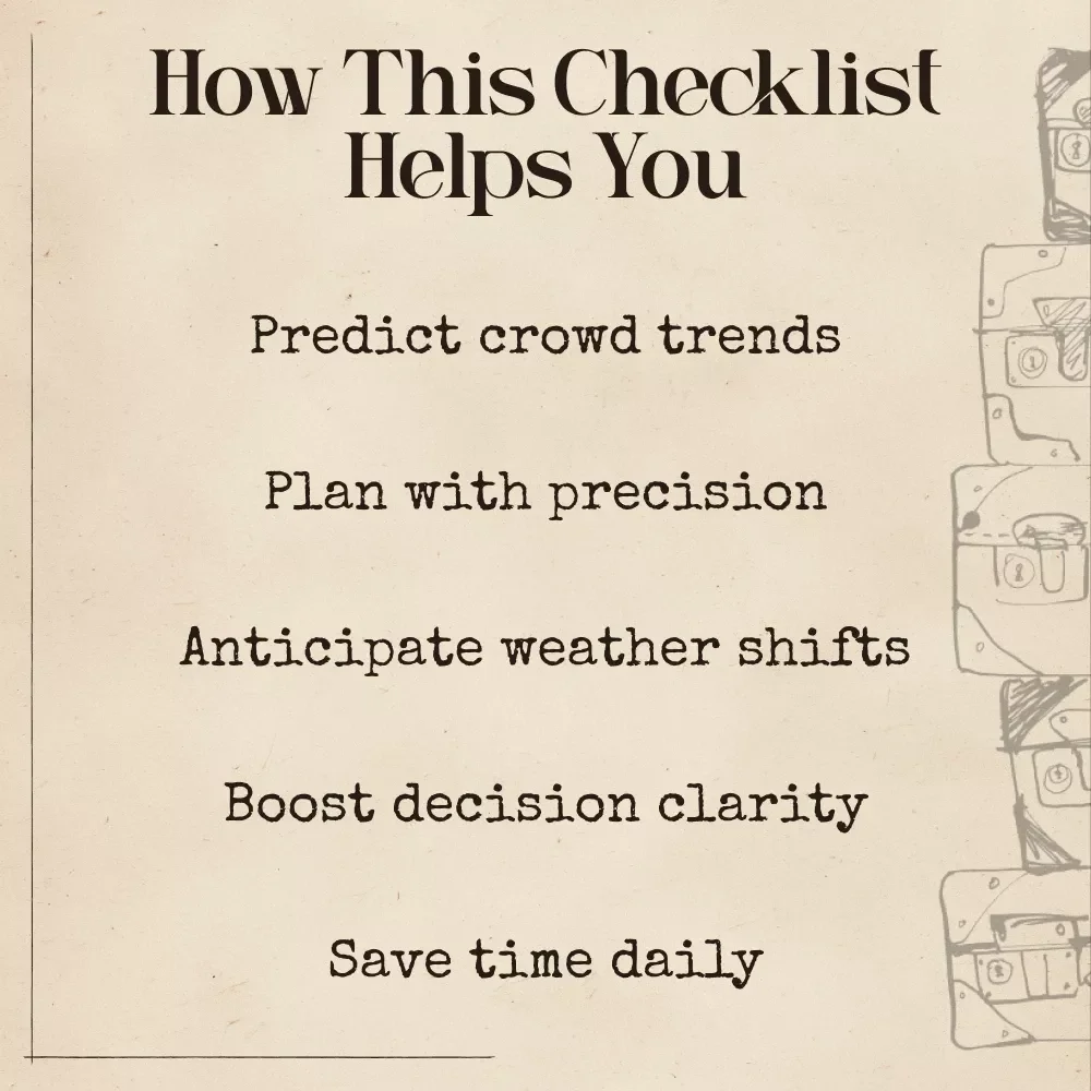 Crowd-Flow Forecasting Made Easy | Digital AI Prediction Checklist | ai for weather based crowd predictions for Smarter Event and Venue Planning