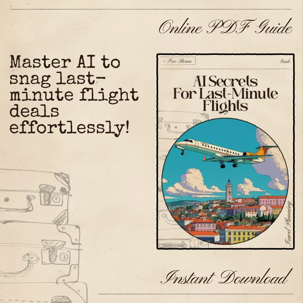 AI Secrets for Last-Minute Flights: The Ultimate Guide to Finding Last-Minute Flight Deals with AI