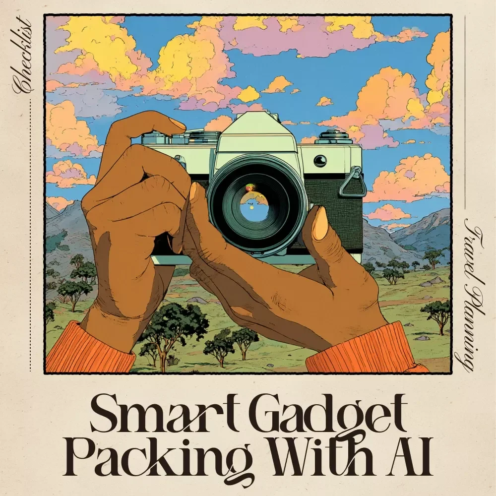 Smart Gadget Packing with AI – Ultimate AI for Electronic Gadget Packing List Checklist for Travel & Productivity