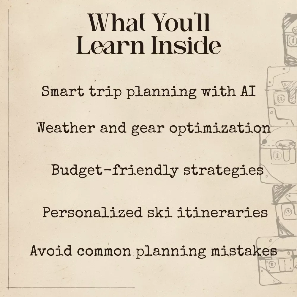 Crafting Your Ski Trip with AI: Ultimate Guide to Smart Ski Planning, Gear, and Budgeting