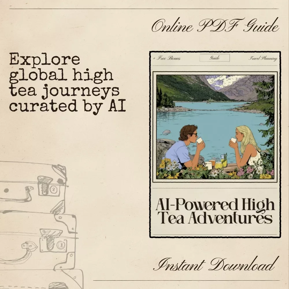 AI-Powered High Tea Adventures – Digital Travel Guide | Smart Planner for Elegant Global Tea Experiences | Instant Download for Culture and Taste Lovers | ai for high tea experiences around the world