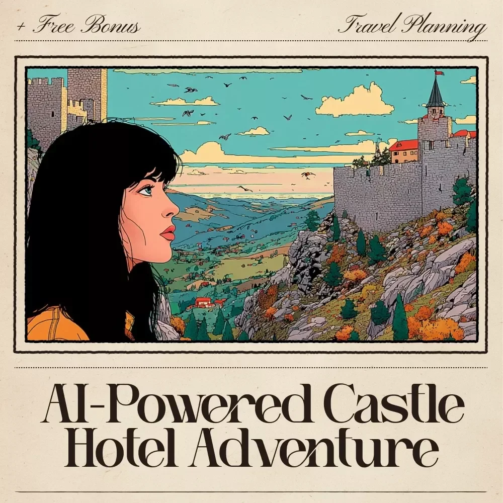 AI-Powered Castle Hotel Adventure Checklist – Digital Travel Planner | Smart Guide for Historic Luxury Getaways | Instant Download for Fairytale Stays | ai that finds historic castle hotel stays