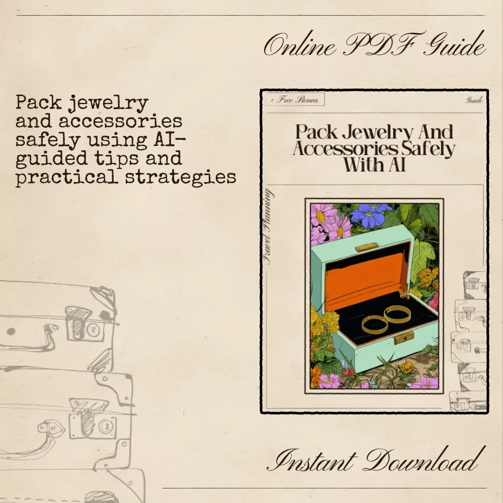Pack Jewelry and Accessories Safely with AI: Smart Guide to Using AI for Packing Jewelry and Accessories Safely