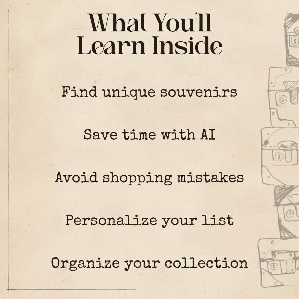 AI Travel Shopping List for Souvenirs - The Ultimate Guide for Unique Finds