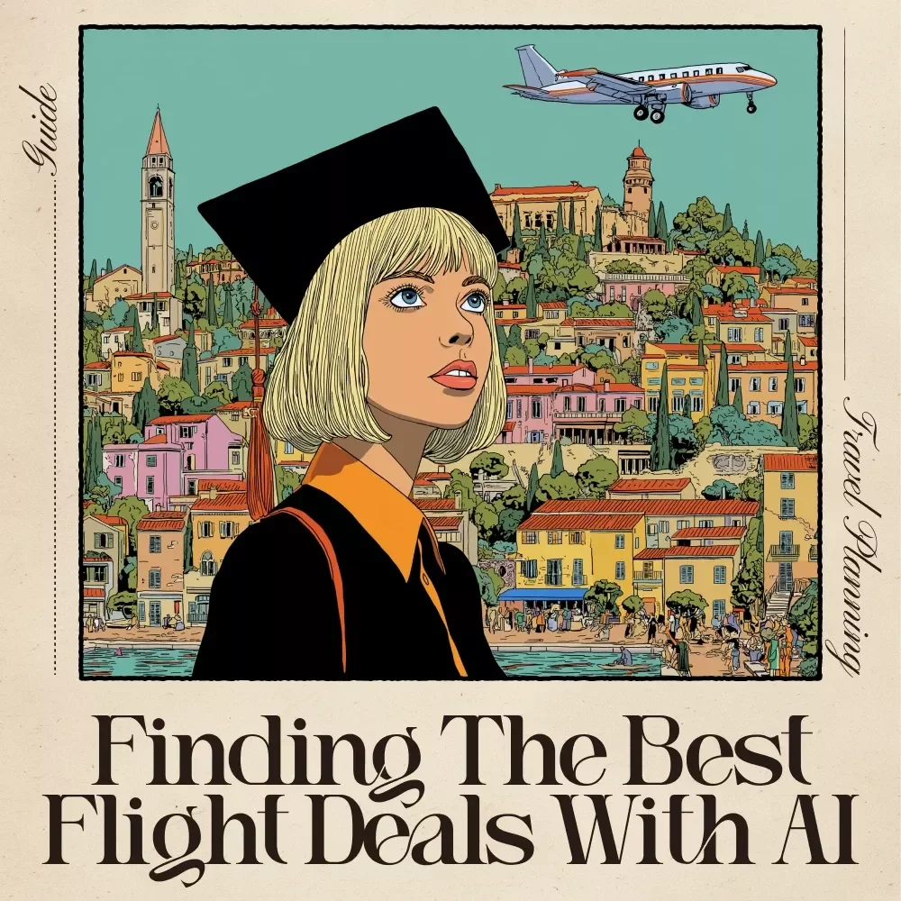 Finding the Best Flight Deals With AI — Student Travel Savings Guide | Digital Download | Learn ai to book flights with student discounts