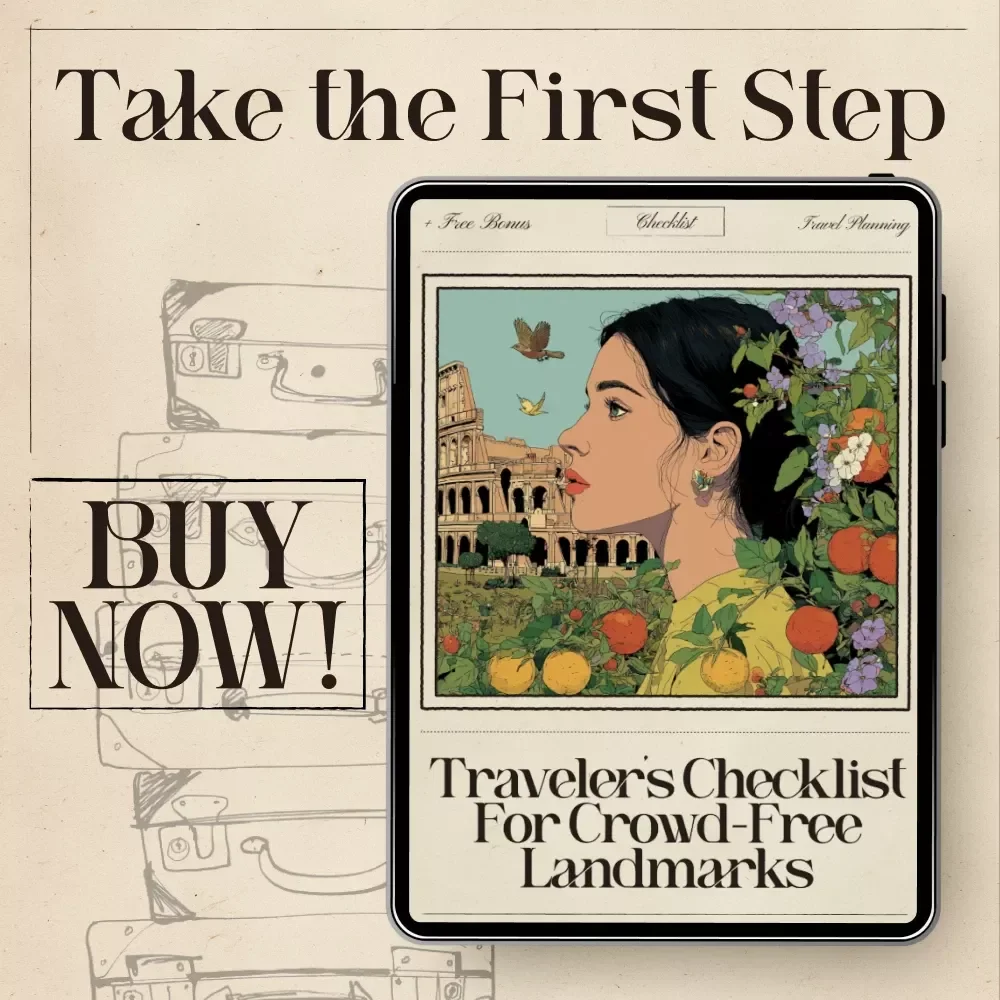Traveler’s Checklist for Crowd-Free Landmarks | Smart Trip Planning Guide | ai that suggests alternative times to visit landmarks for Peaceful, Unhurried Adventures