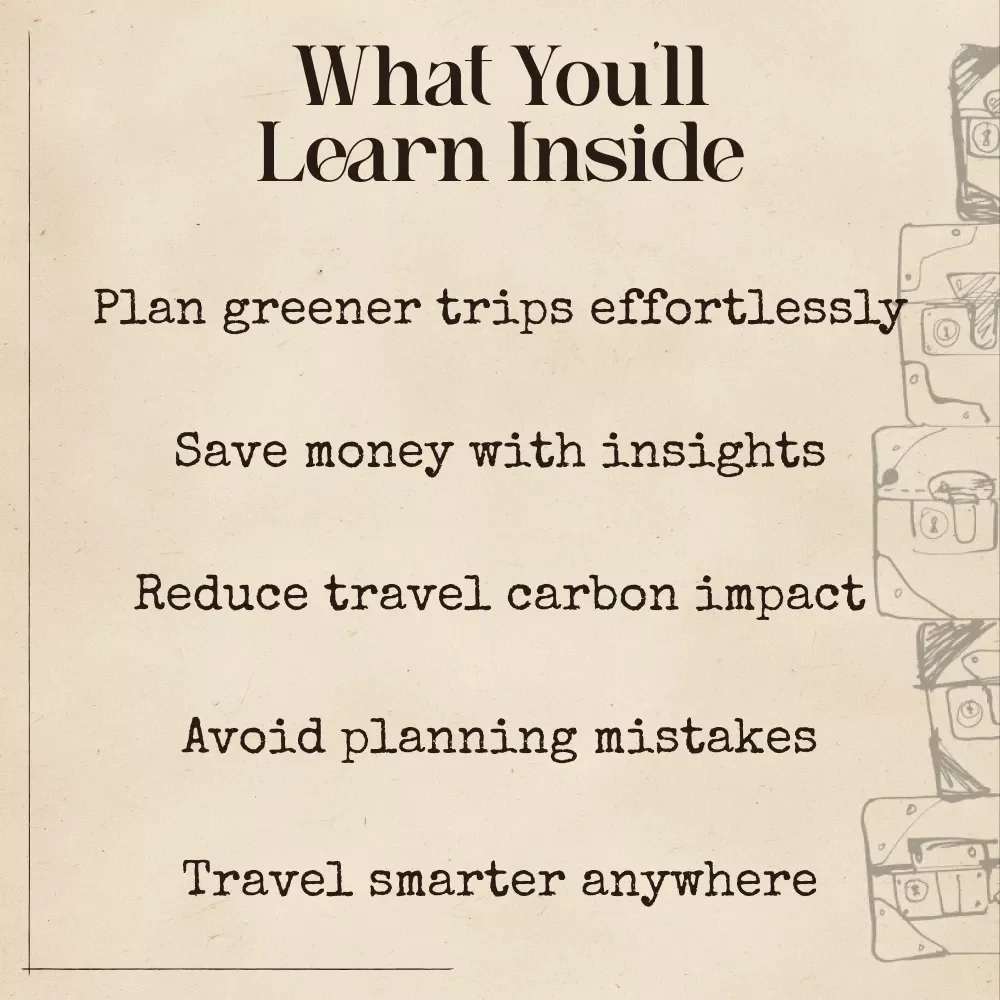 How Modern Travelers Use AI to Explore the World – Sustainable Travel eBook Guide for Eco-Conscious Planning | AI Tools for Sustainable Travel Planning | Digital Download