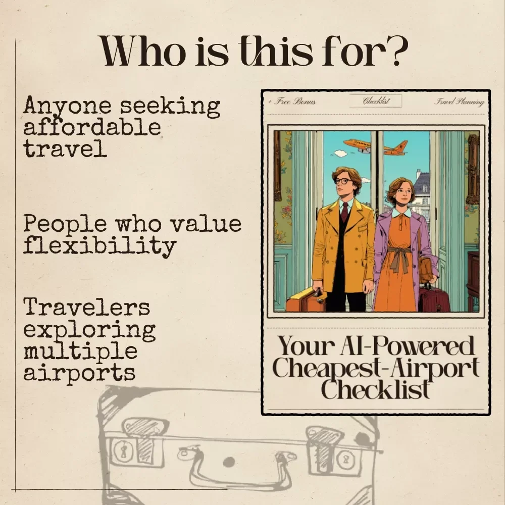 Your AI-Powered Cheapest-Airport Checklist: Find the Best Deals and Save Big on Flights