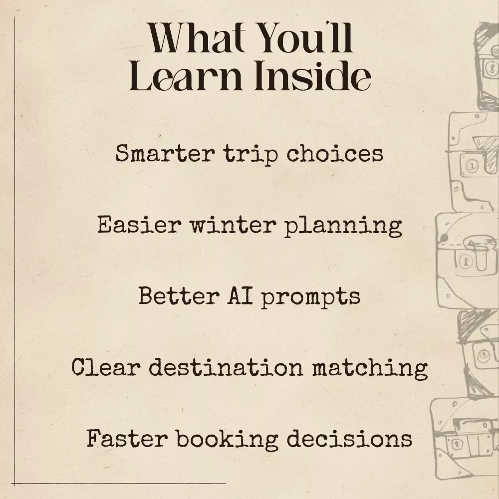 Finding Warm Winter Getaways | AI for Finding Warm Destinations in Winter | Digital Travel Guide for Smart Winter Escapes, AI-Powered Trip Planner, and Inspiration Toolkit