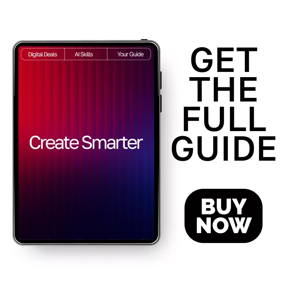 Create Smarter — AI Content Creation Guide | How to Use AI for Content Creation | Digital Download for Bloggers, Creators & Small Businesses