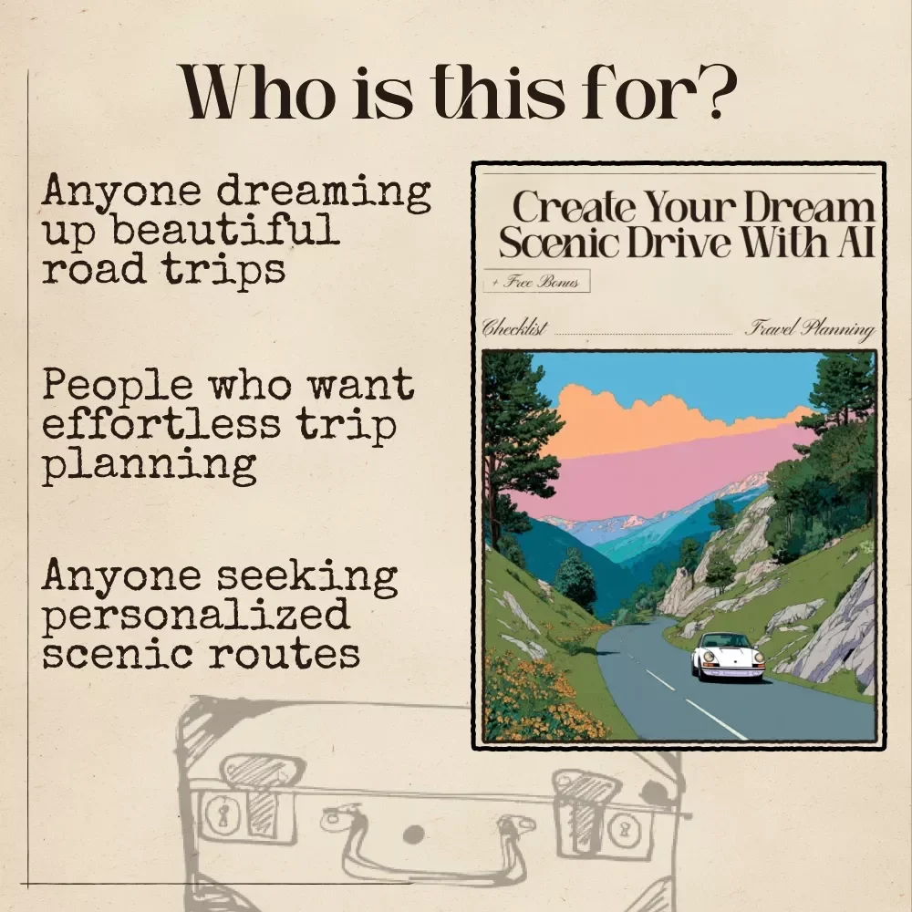 Create Your Dream Scenic Drive with AI – Ultimate Road Trip Checklist for Stunning Routes, Hidden Gems, and Smart Planning | ai route planner for scenic drives