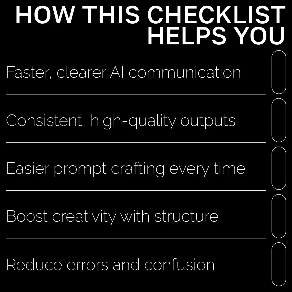 How AI Understands Natural Language Prompts Checklist | Prompt Writing Guide for Beginners & Pros | Master natural language prompts that ai understands | Digital Download