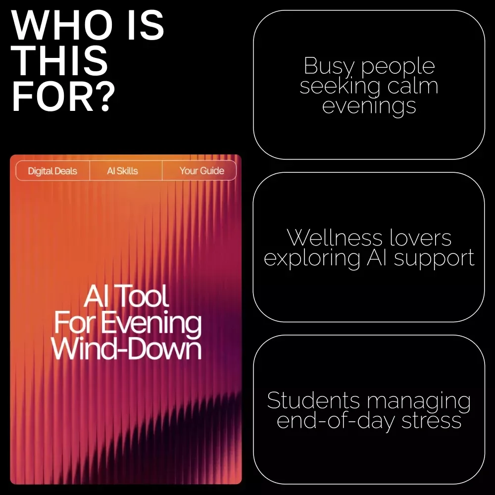 AI Tool for Evening Wind-Down | Digital Guide to Relaxation, Mindfulness, and AI-Assisted Night Routines