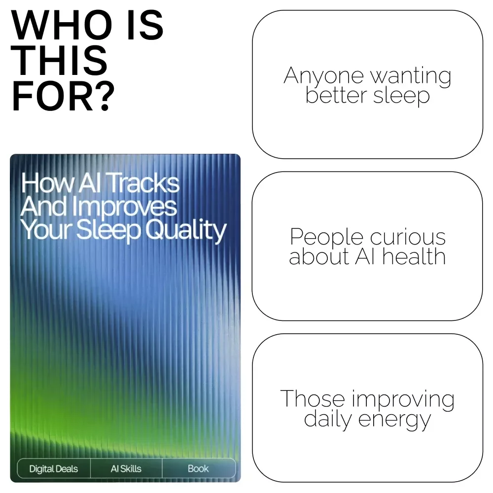 How AI Tracks and Improves Your Sleep Quality | Digital eBook | Learn How to Use an AI Tracker for Sleep Quality | Better Rest, Smarter Insights, and Healthier Nights