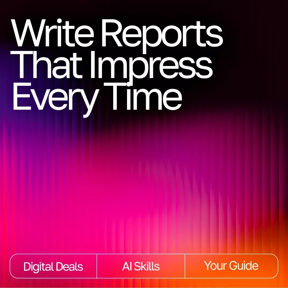 Write Reports That Impress Every Time | AI Prompts for Detailed Reports | Professional Report Writing Guide for Clear, Insightful Results