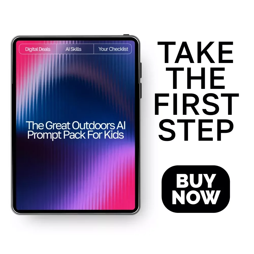 The Great Outdoors AI Prompt Pack for Kids – Outdoor Adventure Prompts, Nature Activity Ideas, Creative Exploration Games, Learning-in-the-Wild Missions | Digital Download for Parents & Teachers