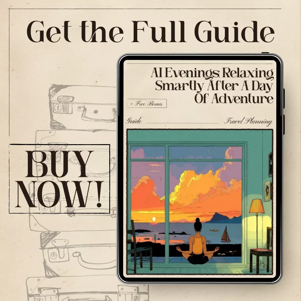 AI Evenings: Relaxing Smartly After a Day of Adventure – Digital Guide, eBook, and Checklist for Travel, Mindfulness, and Evening AI Experiences