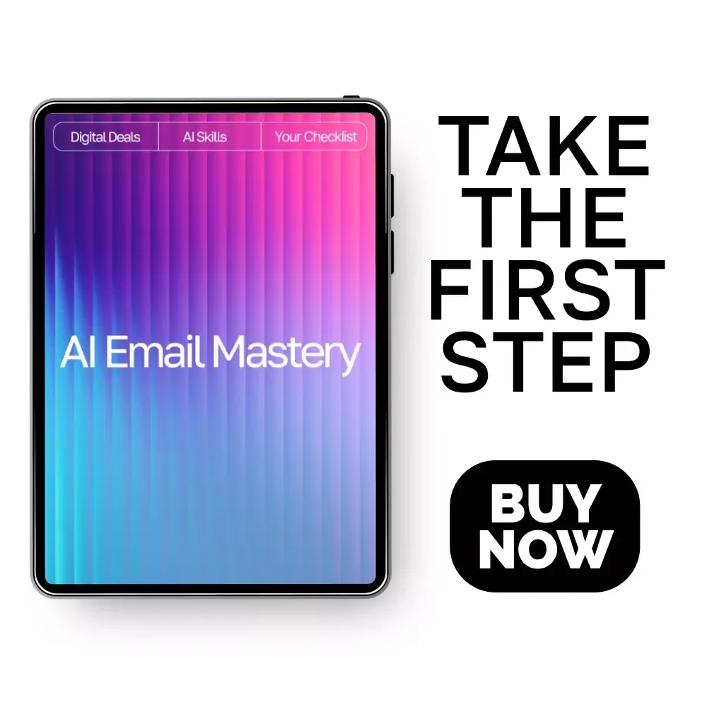 AI Email Mastery Checklist | How to Use AI to Draft Emails Professionally | Productivity eBook for Clear, Polished Communication