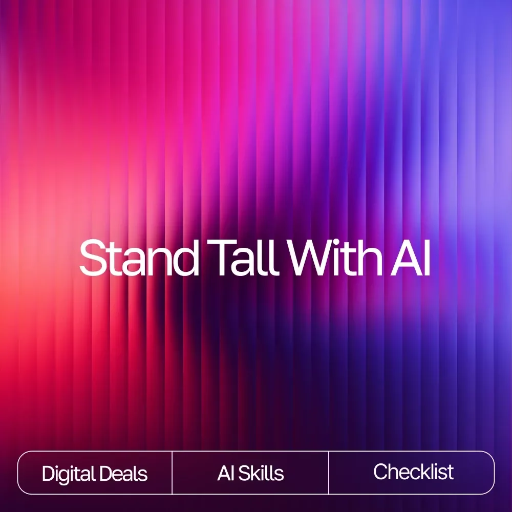 Stand Tall with AI | Posture Improvement Checklist for Daily Alignment | Digital Wellness Guide with ai ideas for posture correction