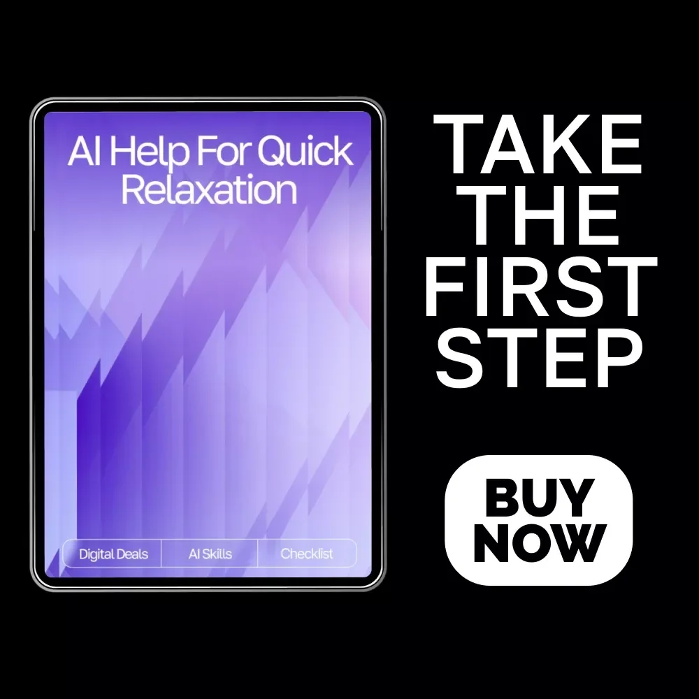 AI Help for Quick Relaxation | Printable Checklist for Calm Living, ai help with short relaxation routines, Guided Micro-Break Routine for Stress Relief