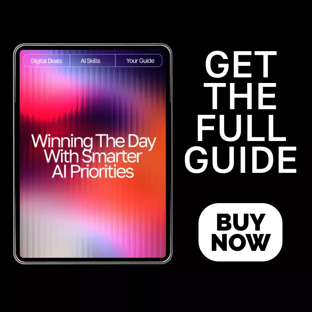 Winning the Day with Smarter AI Priorities | Productivity Guide for Entrepreneurs & Creators | ai prompts for task prioritization | Digital Download